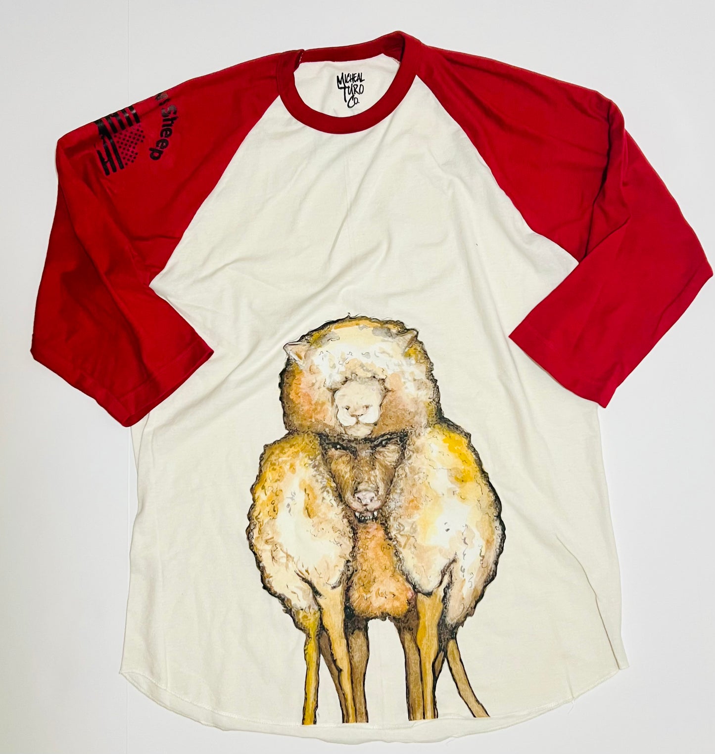 Socially Different Vintage Baseball Tee 3/4